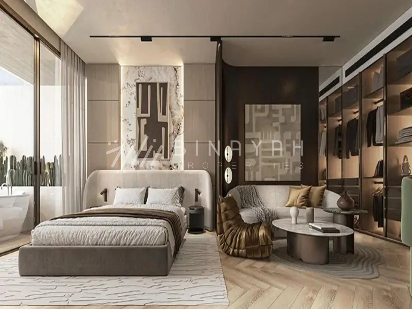 1 Bedroom Skyline by Peace Home